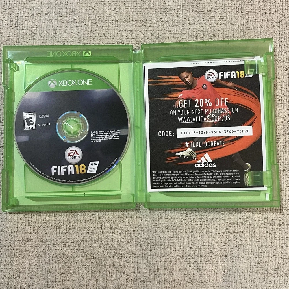 FIFA‎ 18: Standard Edition (Microsoft Xbox One, 2017)